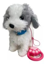 Perro Inteligente Peluche Camina Ladra Y Habla Repite Voces - Imagen 5