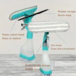 Limpiavidrios Spray Con Mopa 200ml Cristales Lampazo Ventana Blanco - Imagen 2