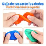 6pcs Juguete Silicona Piedras Sensoriales Para Ansiedad Piki Multicolor - Imagen 5