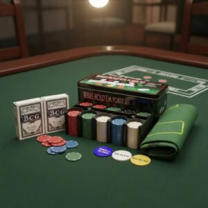Fichero Texas Holdem Casino Style 200 Fichas Cartas Y Paño