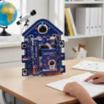 Set Escolar Con Billetera Astronauta Espacio Piki.uy - Imagen 7