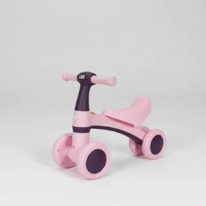Bicicleta Infantil Chivita Sin Pedal Resistente Armada Piki Rosa