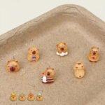 Caravanas De Capibara Aros De Capybara Joyas Carpincho - Imagen 12