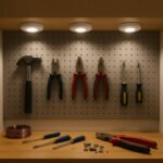 Luz Led Foco Lampara Luces Inalámbrica Con Control Remoto - Imagen 3