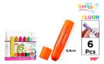 Crayones Témpera Sólida Retráctil X6 Main Paper Piki.uy - Imagen 8
