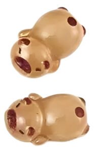 Caravanas De Capibara Aros De Capybara Joyas Carpincho