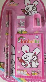 Set Escolar Conejo Lanbeitu Kawaii Piki.uy - Imagen 2