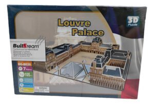 Puzzle 3d Museo Louvre 105 Piezas Didactico Recuerdo Regalo