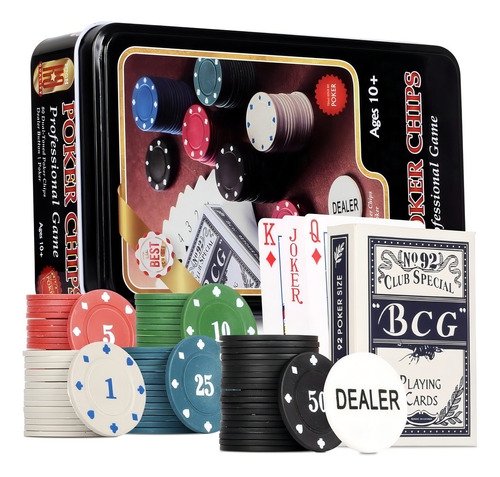 Fichas De Juego De Póquer Profesional 80 Fichas Mazo Casino