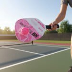 Set De Paletas De Pickleball Raqueta Con Pelota Y Bolsa Pack Rosa - Imagen 8