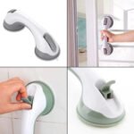 Agarradera Seguridad Baño Ventosa Ducha Bañera Pared Firme Blanco - Imagen 6