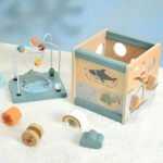 Cubo Didactico Madera Infantil Juguete Encastre Montessori Madera - Imagen 7