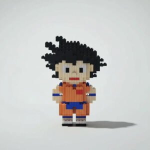 Bloques De Construcción Figura Naruto Pikachu Dragon Ball 1880 Goku