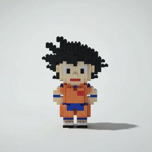 Bloques De Construcción Figura Naruto Pikachu Dragon Ball 1880 Goku