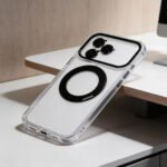 Case Carga Magnética Y Protector De Lens Apple iPhone 17 Pro Negro - Imagen 3