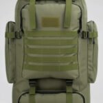 Mochila Táctica Militar 80l Gran Campismo Multifuncion Viaje Verde - Imagen 4
