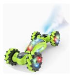 Auto Acrobático Control Por Gestos 4x4 Sonido Humo Luces Verde Lima - Imagen 4