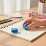 Goma De Borrar Con Forma De Macaron 6 Unidades Kawaii Macarons - Imagen 3
