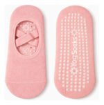 Medias Balerina Antideslizantes Yoga Pilates Gimnasio 36-40 Rosa 36-40