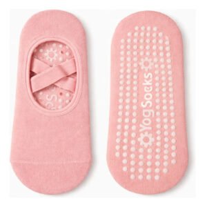 Medias Balerina Antideslizantes Yoga Pilates Gimnasio 36-40 Rosa 36-40