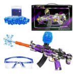 Pistola Ametralladora Hidrogel Orbis Mp5 Automatica Lila