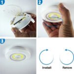 Luz Led Foco Lampara Luces Inalámbrica Con Control Remoto - Imagen 10