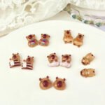 Caravanas De Capibara Aros De Capybara Joyas Carpincho - Imagen 6