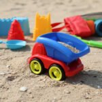 Balde Para Playa Juego Castillo Con Accesorios Auto Y Bolso - Imagen 6