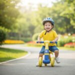 Bicicleta Infantil Chivita Buggy 4 Ruedas Resistente Armada Amarillo - Imagen 8