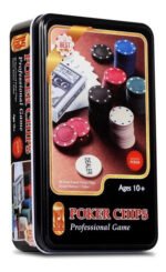 Fichas De Juego De Póquer Profesional 80 Fichas Mazo Casino - Imagen 4