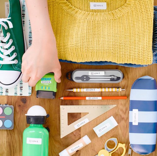 Sello Trodat Personalizable Para Telas Y Objetos Color De La Negro Verde - Imagen 5