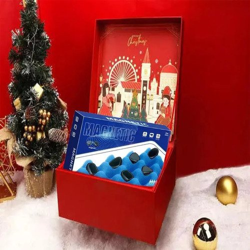 Juego De Estrategia De Ajedrez Magnético 20 Base De Esponja - Imagen 7