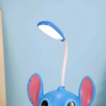 Veladora Stitch Lampara De Escritorio Recargable - Piki.uy Azul Acero - Imagen 7