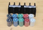 Fichero Texas Holdem Casino Style 200 Fichas Cartas Y Paño - Imagen 2
