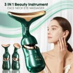 Masajeador Facial 4d Reafirmante Cuello Reductor Papada Verde Musgo - Imagen 8