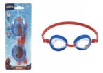 Lentes De Agua Infantiles Para Natacion Spiderman Color Rojo Rojo