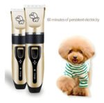 Máquina Cortar Pelo Perro Gato Mascotas Inalámbrica Calidad Dorado Y Negro - Imagen 5