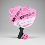 Set De Paletas De Pickleball Raqueta Con Pelota Y Bolsa Pack Rosa - Imagen 9