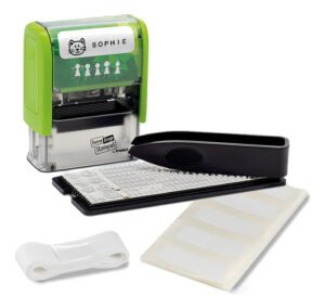 Sello Trodat Personalizable Para Telas Y Objetos Color De La Negro Verde