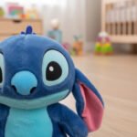 Peluche Suave Stitch 30cm Kawaii Viral Azul Acero - Imagen 6
