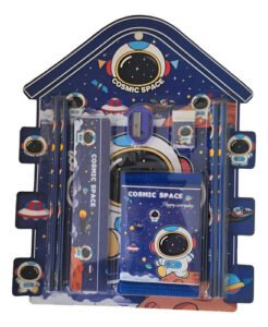 Set Escolar Con Billetera Astronauta Espacio Piki.uy