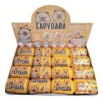 Capsula Sorpresa Capibara C Muñeco Y 3 Cartas Coleccionables - Imagen 5
