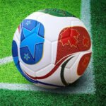 Balón Futbol Copa Mundial 2026 N°5 Fútbol Especializ Blanco/ Blanco/ Azul/ Rojo/ Verde - Imagen 4