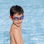 Lentes De Agua Infantiles Para Natacion Spiderman Color Rojo Rojo - Imagen 3
