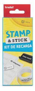 Recarga Para Tu Sello Trodat Stamp & Stick Color De Tinta Ne Negro