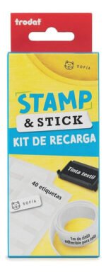 Recarga Para Tu Sello Trodat Stamp & Stick Color De Tinta Ne Negro