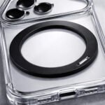 Case Carga Magnética Y Protector De Lens Apple iPhone 17 Pro Negro - Imagen 4