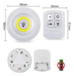 Luz Led Foco Lampara Luces Inalámbrica Con Control Remoto - Imagen 8