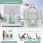 Bolso De Viaje Impermeable Con Compartimento Para Calzado Gris - Imagen 5