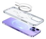 Case iPhone 15 Plus 6.7  Tpu Magnético Transparente Usams Transparente Transparente Tpu - Imagen 4